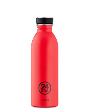 24Bottles | Urban Bottle | Hot Red – 500 ml