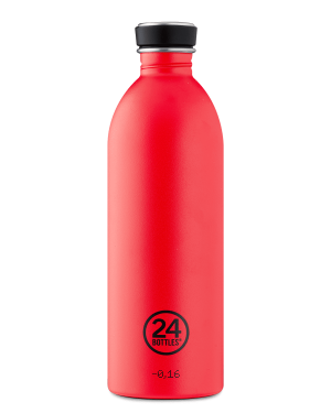 24Bottles | Urban Bottle | Hot Red – 1000 ml
