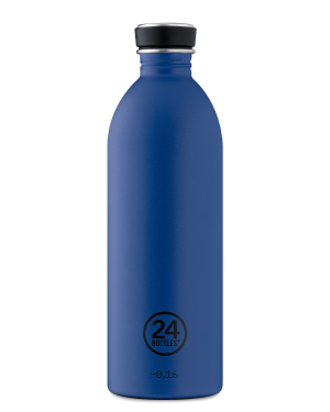 24Bottles | Urban Bottle | Gold Blue – 1000 ml
