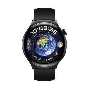 HUAWEI WATCH 4 Nero 46 mm Black Fluoroelastomer Strap