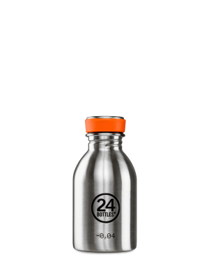 24Bottles | Urban Bottle | Brushed Steel – 250 ml