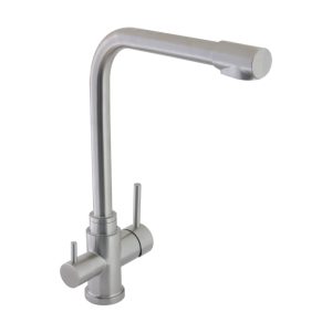 Miscelatore 3 vie acciaio inox