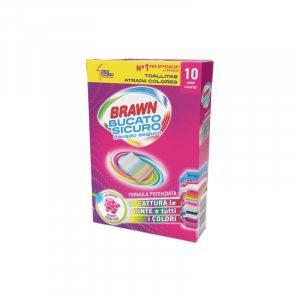 Foglietti Acchiappacolore – Bucato Sicuro – 10 pz – Brawn