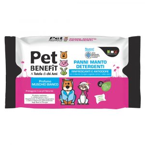 Salviette Manto Maxi Antiodore – Pet Benefit