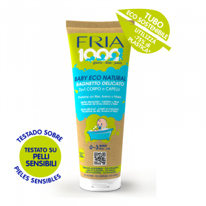 Bagnoschiuma per Neonati – Bagnetto Delicato Eco Natural – 2in1 – FRIA 1000Giorni