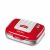 Ariete 1973 Waffle Maker Party Time – Piastra Elettrica per Waffle – Piastre Antiaderenti – 700 Watt – Rosso